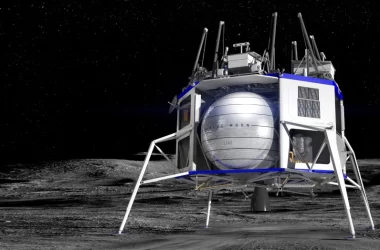 Artemis il lander Blue moon proposto dalla Blue Origin