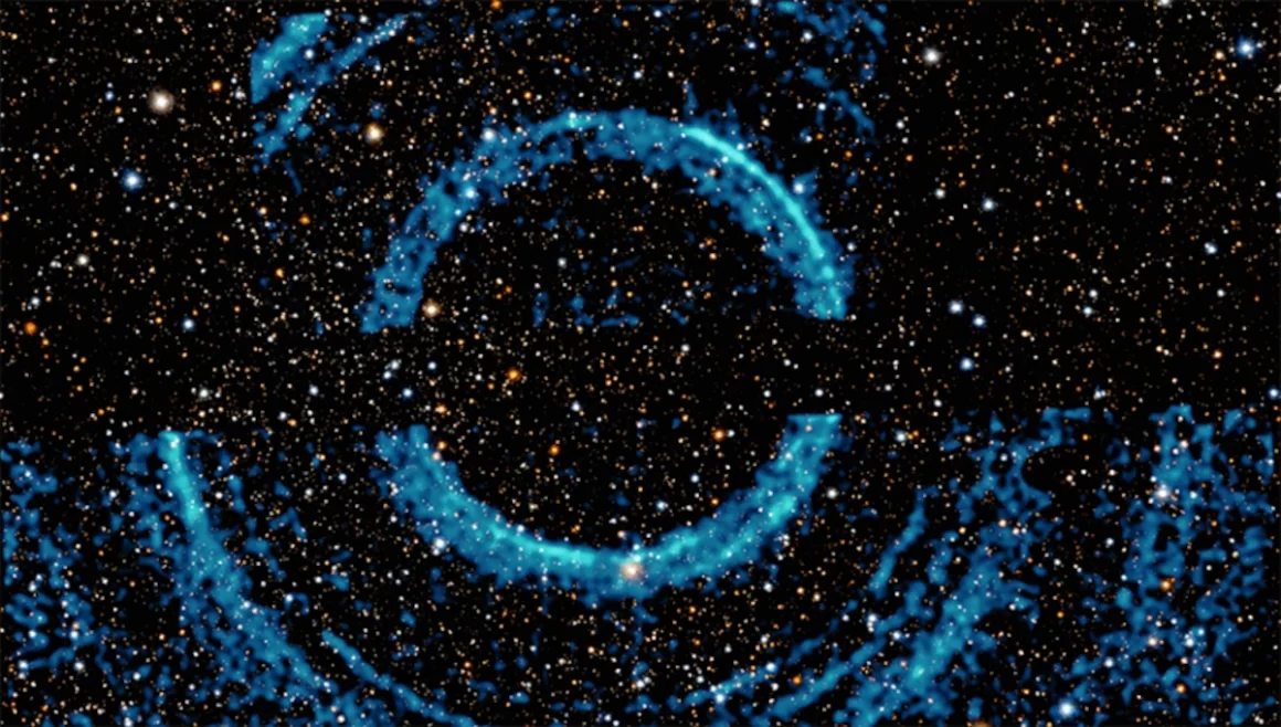 Immagine composita di Chandra di V404 Cygni