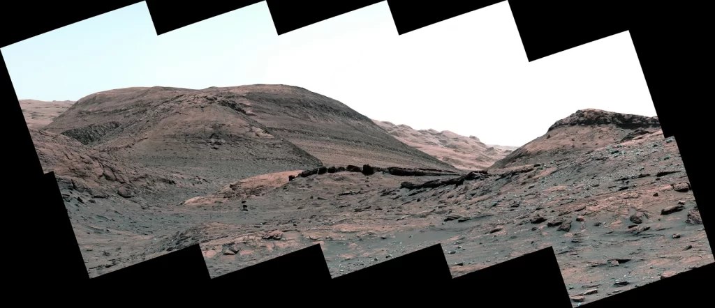 Le ultime immagini di Curiosity dalla zona di transizione sul pianeta Marte