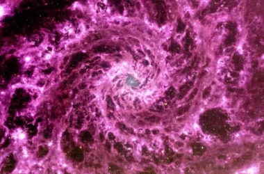L'ultima immagine catturata da James Webb la galassia a spirale NGC-628