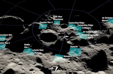 La NASA ha identificato i 13 siti di allunaggio per la missione spaziale Artemis 3 che riporterà l'uomo sulla Luna