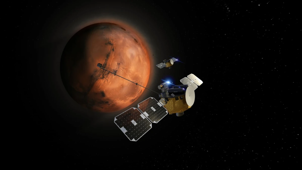 La NASA ha elegido a la compañía del magnate Bezos, Blue Origin, como lanzador de la misión ESCAPADE que estudiará la magnetosfera de Marte