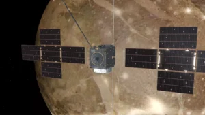 La sonda europea JUICE, che dovrà studiare le lune di Giove, ha un guasto all'antenna RIME che impedisce il suo dispiegamento