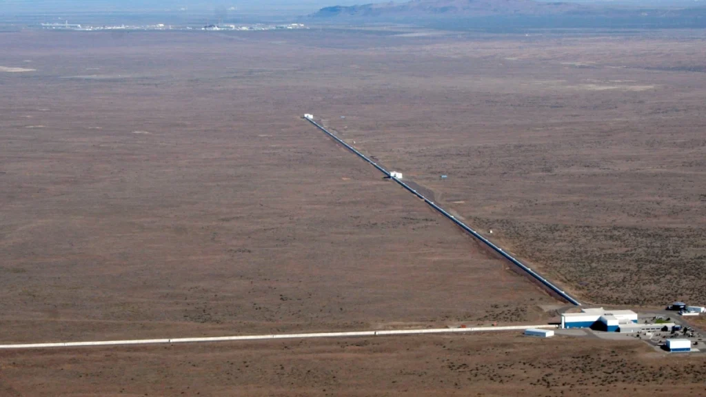 Un immagine dello strumento LIGO
