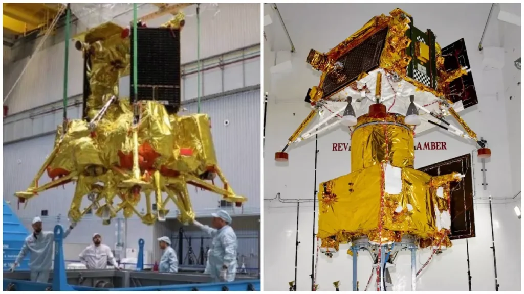 The two space missions, Chandrayaan-3 and Luna-25, aim to land near the lunar south pole in the coming days