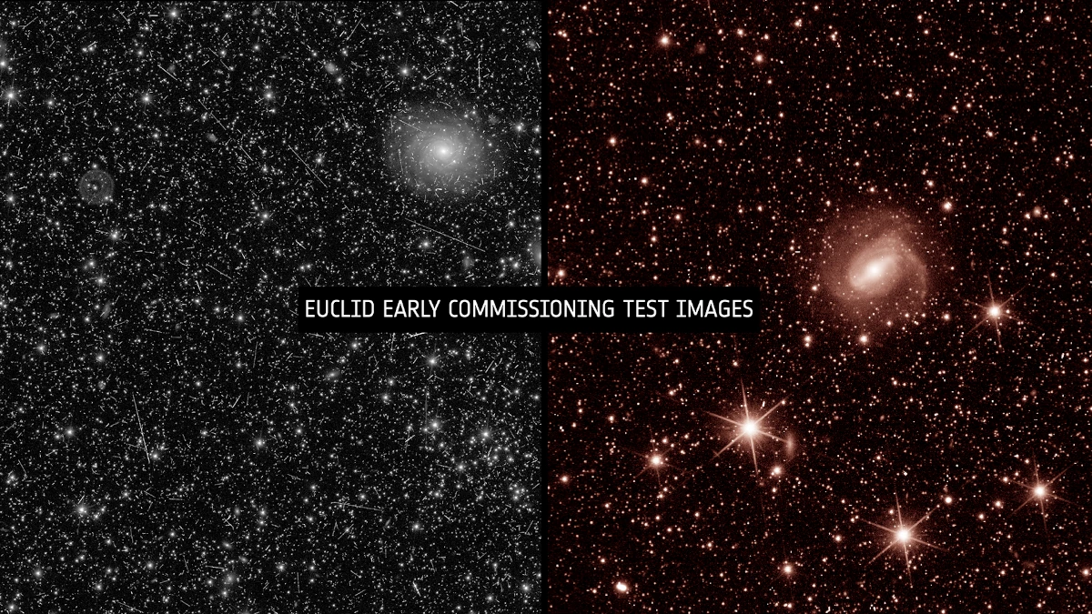 The first stunning test images from the ESA's EUCLID space telescope have thrilled the international scientific community