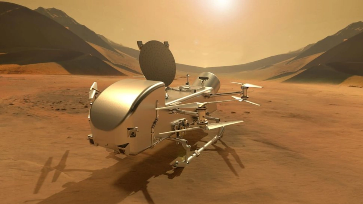 El dron Dragonfly de la NASA destinado a la luna de Saturno, Titán, está siendo sometido a pruebas de preparación atmosférica para la luna