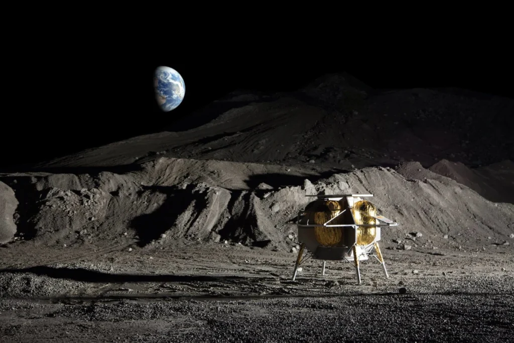 Il Peregrine Lunar Lander della Astrobiotic lanciato il 24 dicembre, porterà sulla Luna carichi utili per le future missioni lunari
