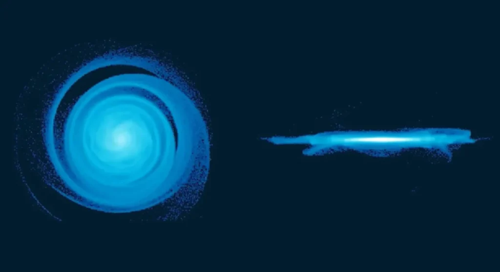 Gli studia sulla più antica galassia a spirale BRI 1335-0417 fanno luce sulla formazione ed il funzionamento della nostra Via Lattea