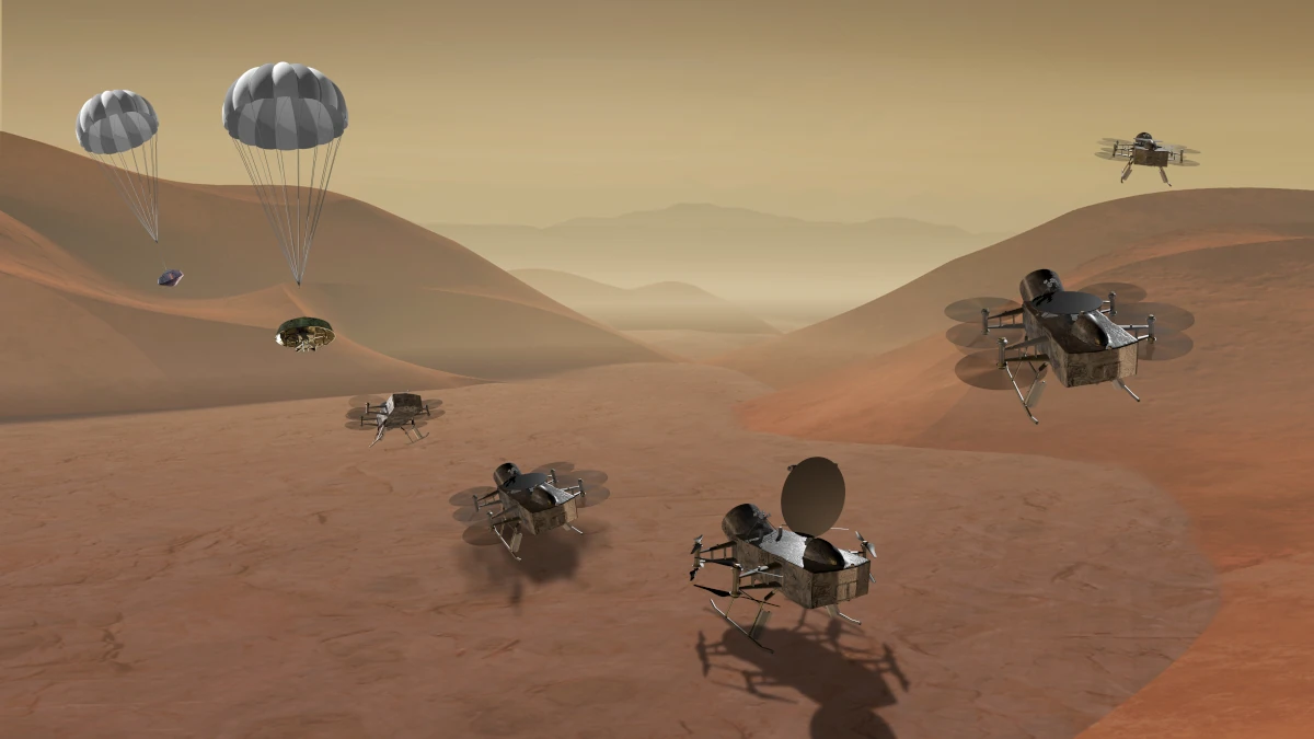 La NASA ha ottenuto il via libera per la missione Dragonfly con obiettivo di esplorare l'interessante luna di Saturno, Titano