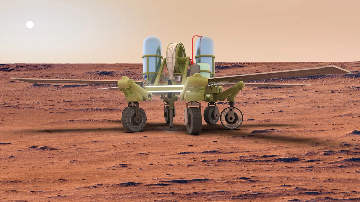 La Honeybee Robotics sta mettendo a appunto uno strumento chiamato RedWater per la perforazione del suolo di Marte per raggiungere l'acqua
