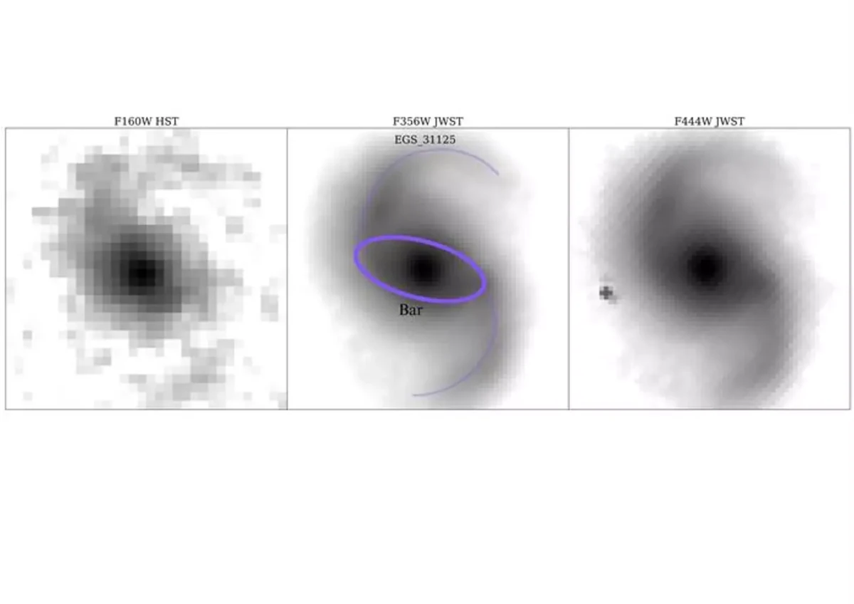 Un team di ricerca ha scoperto con il James Webb una caratteristica delle galassie sviluppate precocemente nell'universo primordiale
